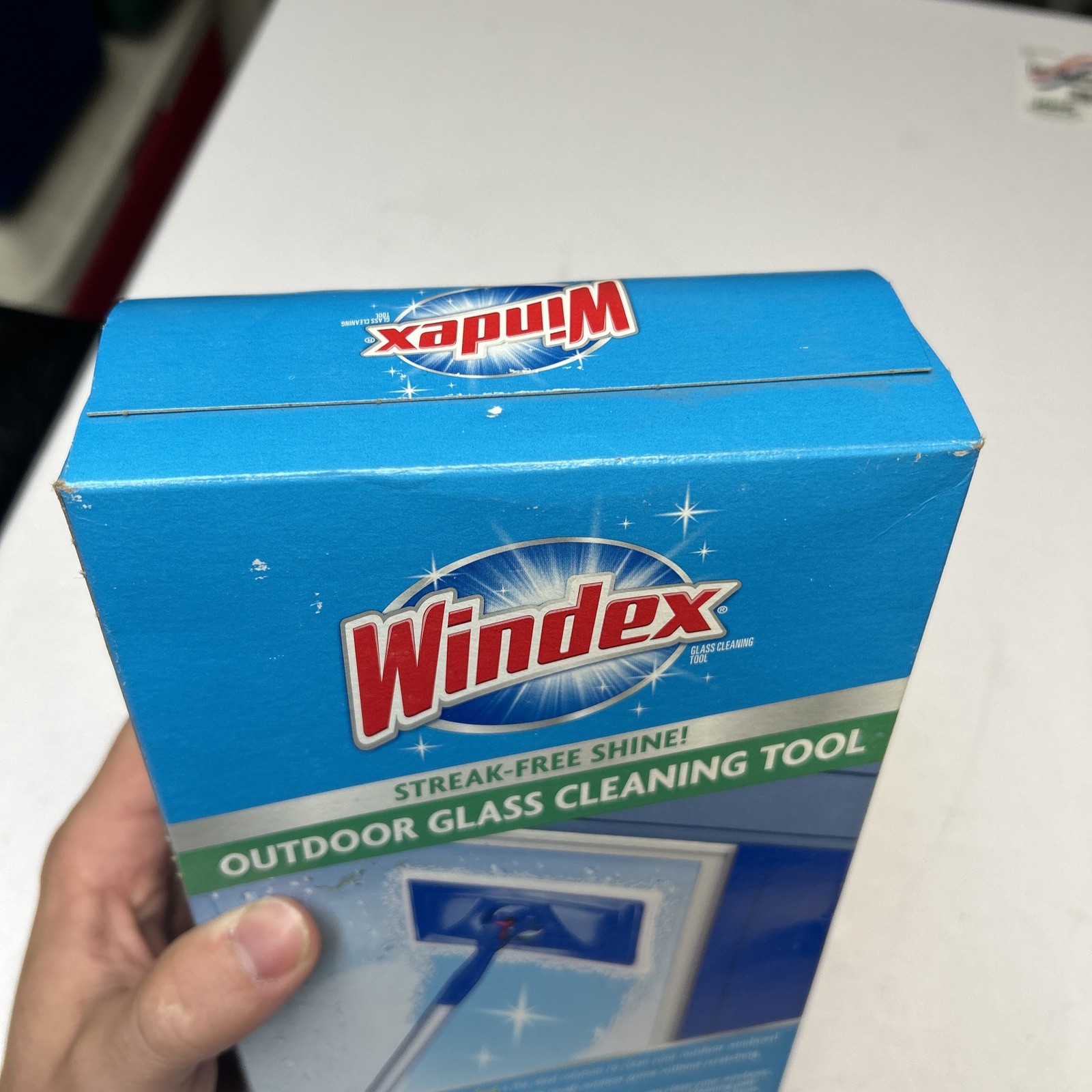 NEW Sealed Windex Outdoor All-In-One Glass & Window Cleaning Tool Starter Kit
