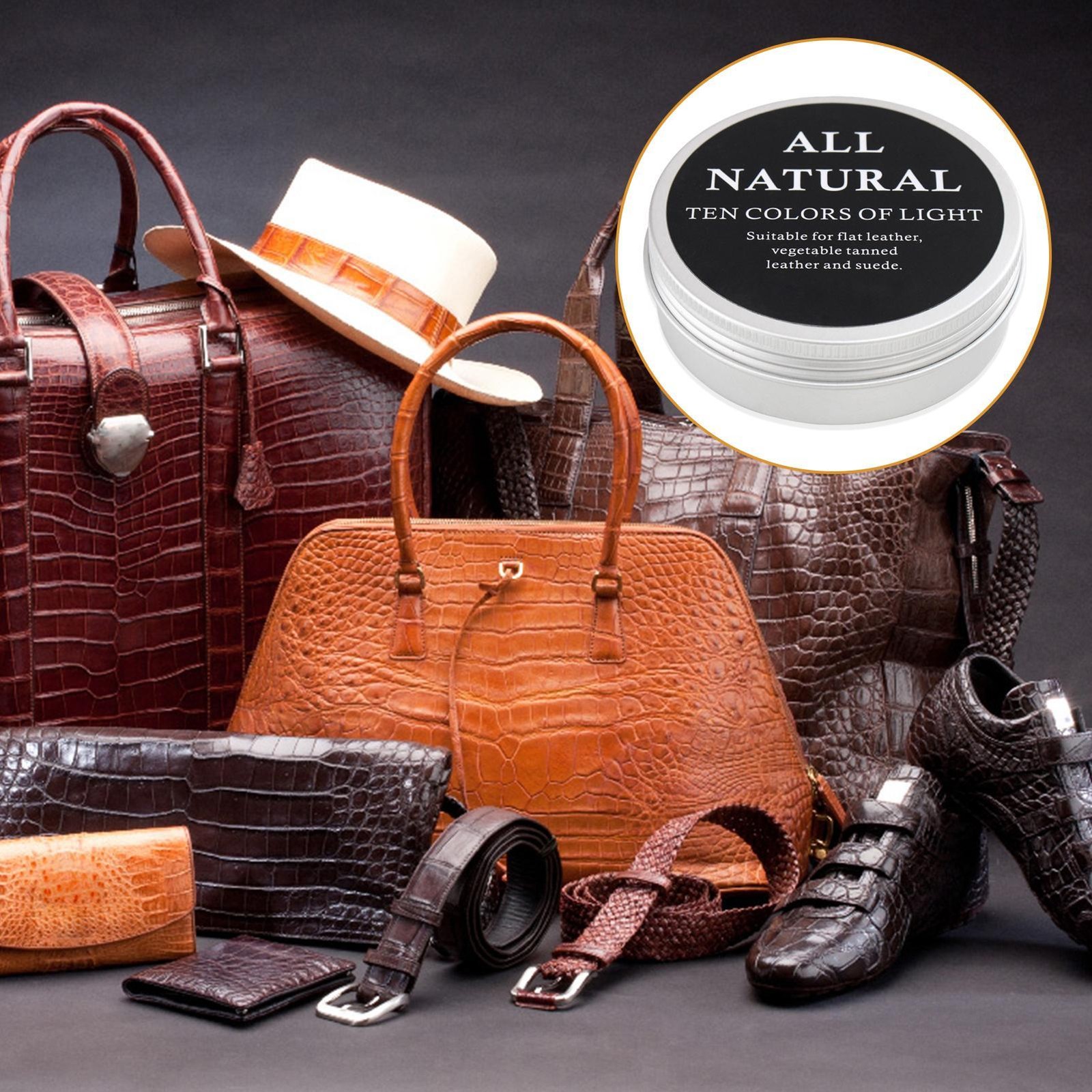 Protect & Nourish Leather Conditioner Natural Restorer For Sofa Bags Shoes