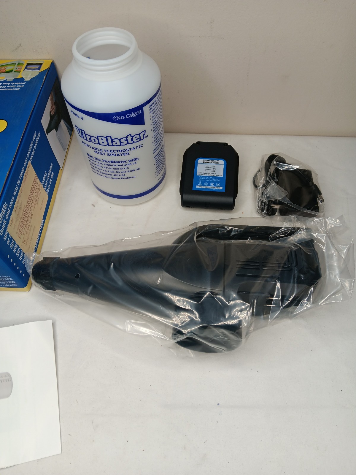 Nu-Calgon 4780-0 Portable Electronic Mist Sprayer – 212691