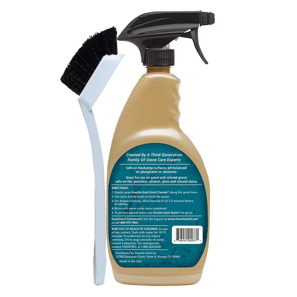 24 Oz. Grout Cleaner with Brush