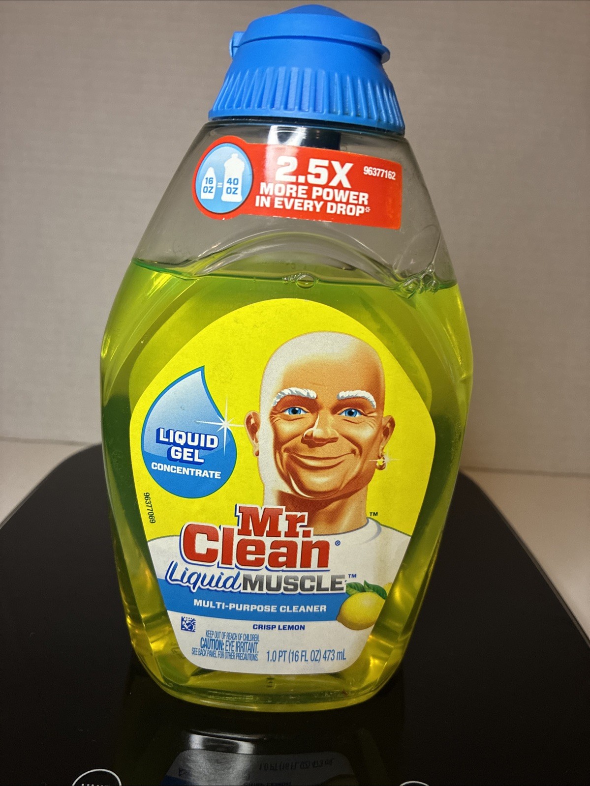 Mr Clean Liquid Muscle Gel Concentrate Multi Purpose Cleaner Crisp Lemon 16 Oz