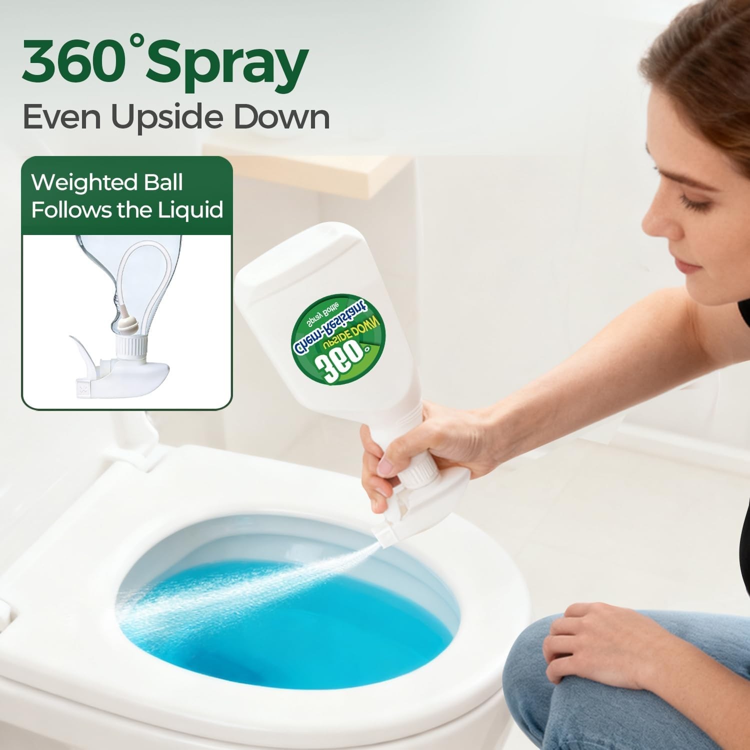 Heavy Duty Cleaning Spray Bottles 3 Pack, 24 Oz – Ideal for Home & Garden