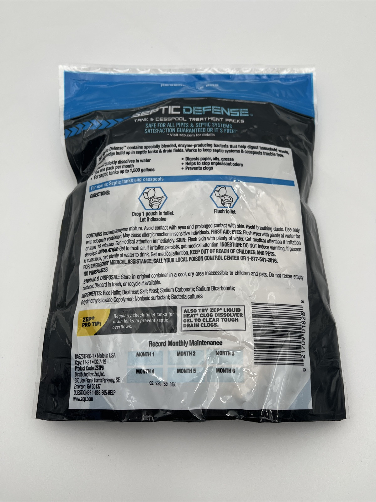 12 oz. Septic System Treatment Powder Packet