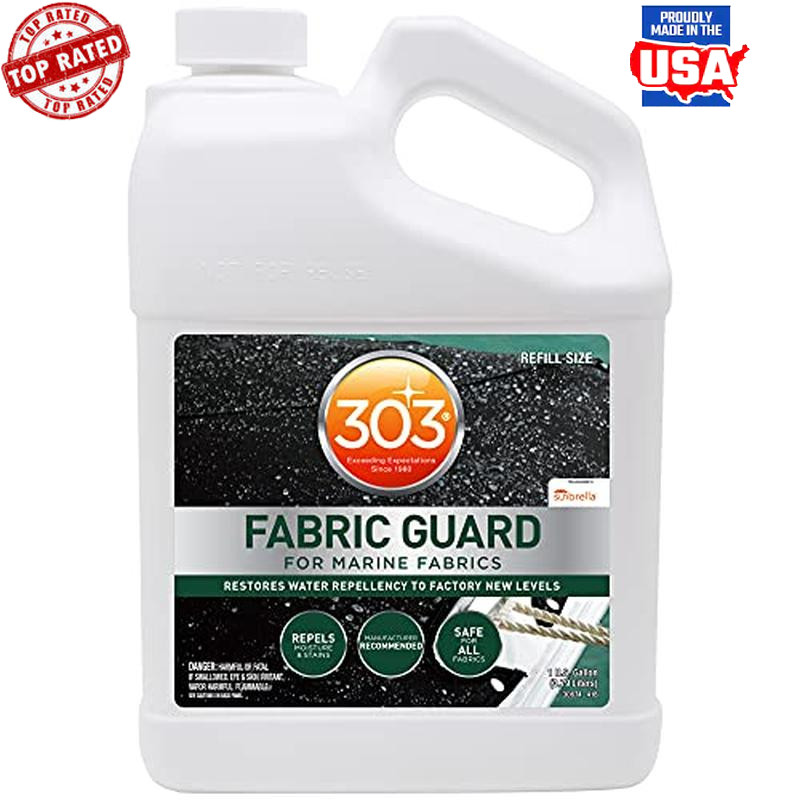 Marine Fabric Guard Water Repellent Stain Protector Outdoor Fabrics 12oz New