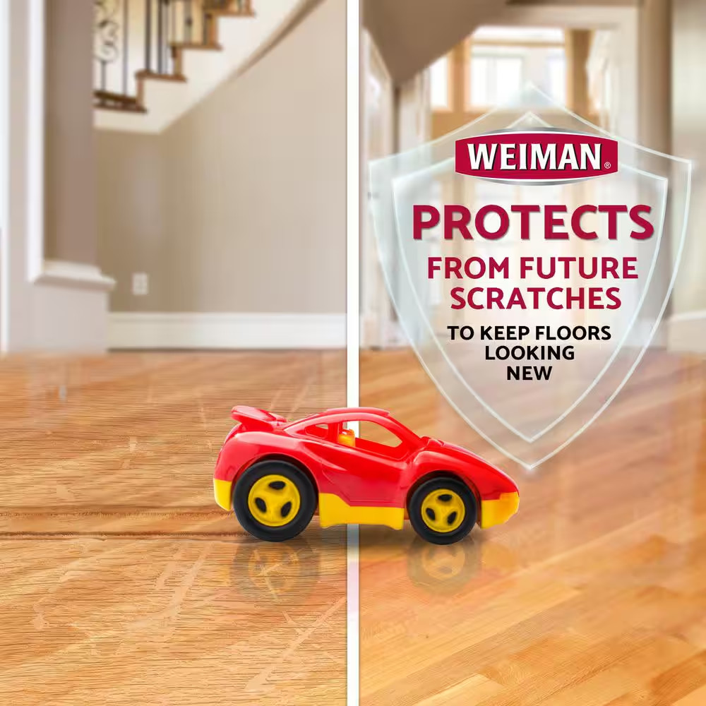 32 Oz. Hardwood Floor Polish & Restorer – High-Traffic Area Cleaner & Shine