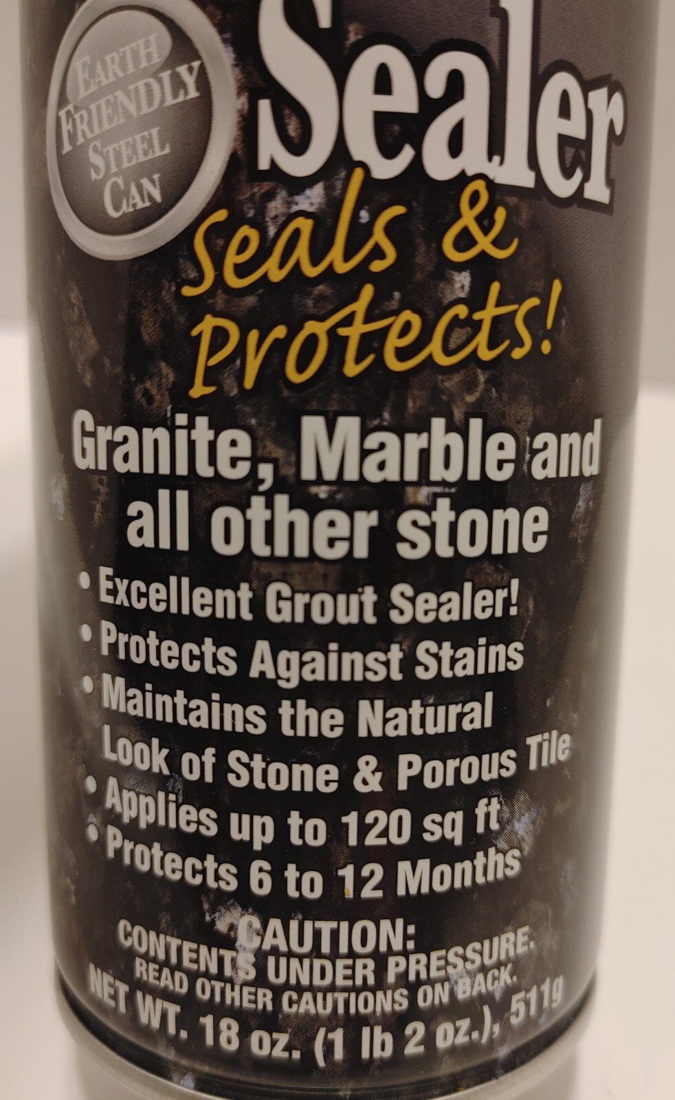 Rock Doctor Granite and Stone Sealer, 18 Ounce Spray Can Seals and Protects.