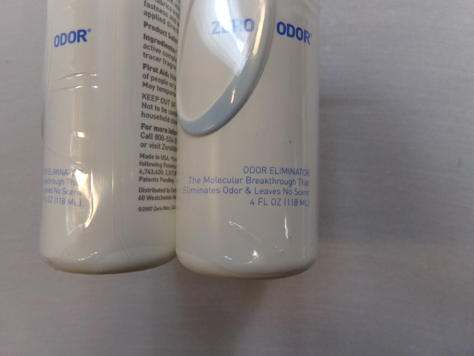 Zero Odor 4 oz. Bottles x6
