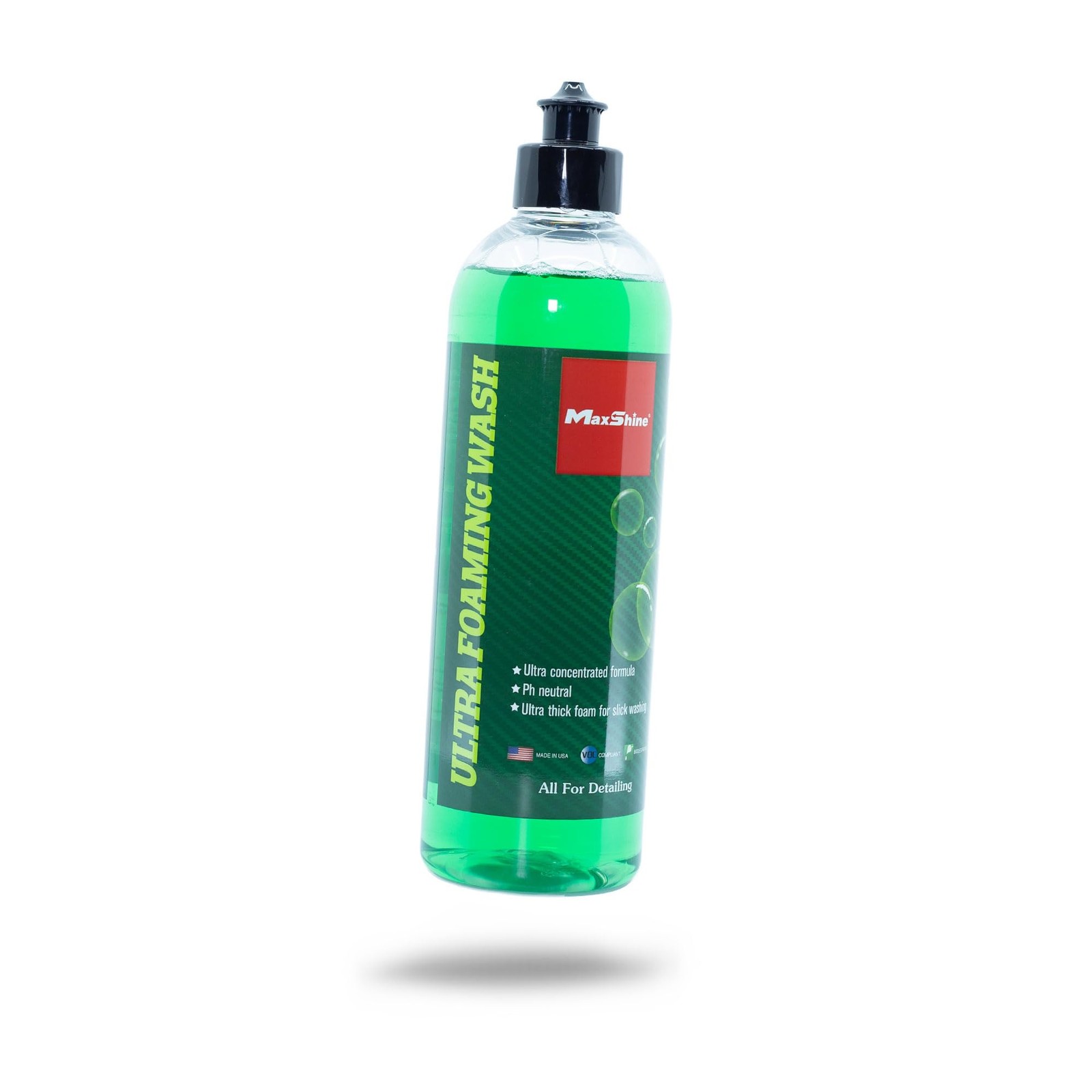Car Wash Soap Ultra Foaming pHBalanced 16oz Green Safe for All Paint