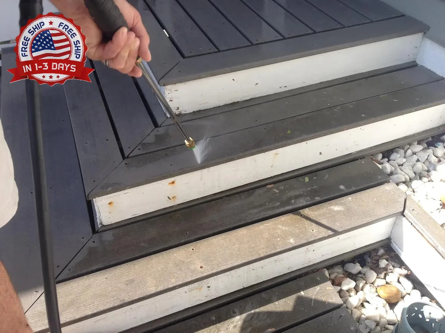 DEFY Composite Deck Cleaner – Biodegradable, Removes Dirt & Grime, Safe for Plan