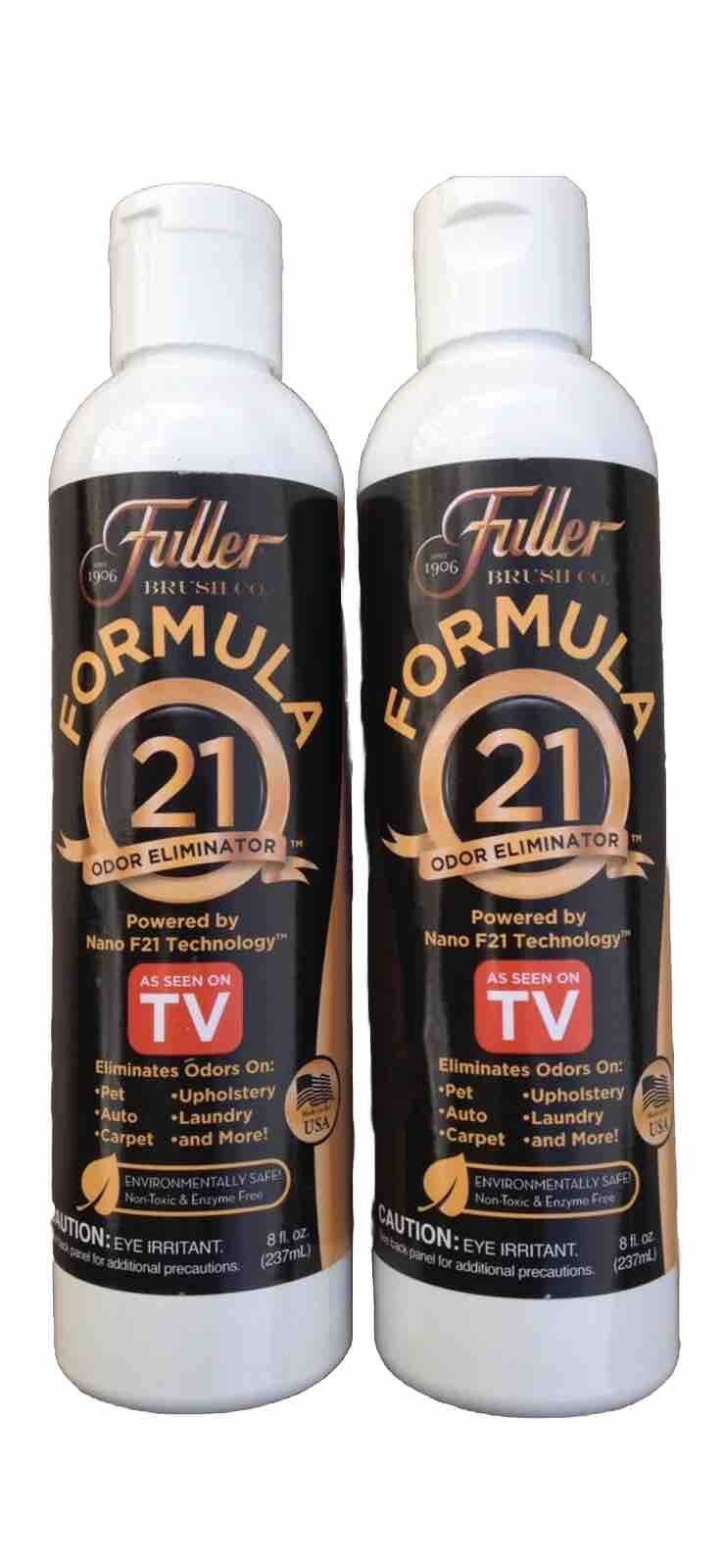 Lot of 2 LARGE 16oz. Formula 21 Odor Eliminator by FULLER BRUSH CO.
