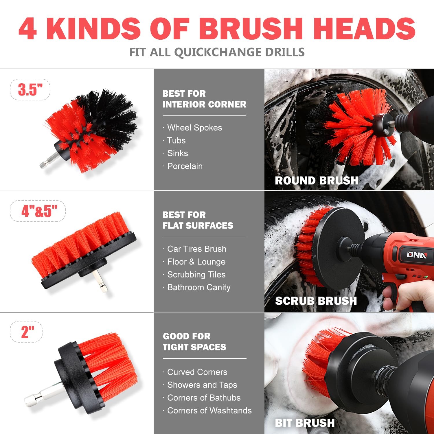 25pcs Car Detailing Brush Set, Car Detailing Kit, Interior Kit w ..