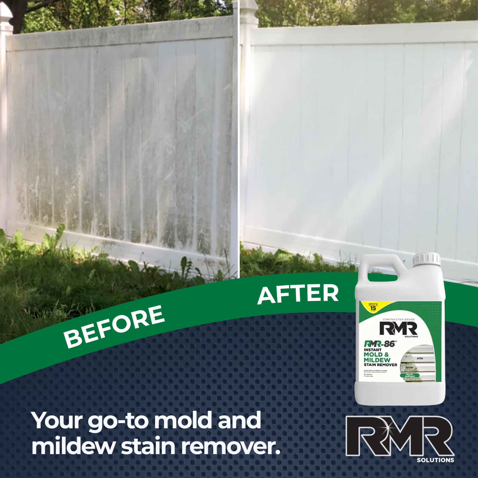 RMR-86 Instant Mold and Mildew Stain Remover, 2.5 Gallon