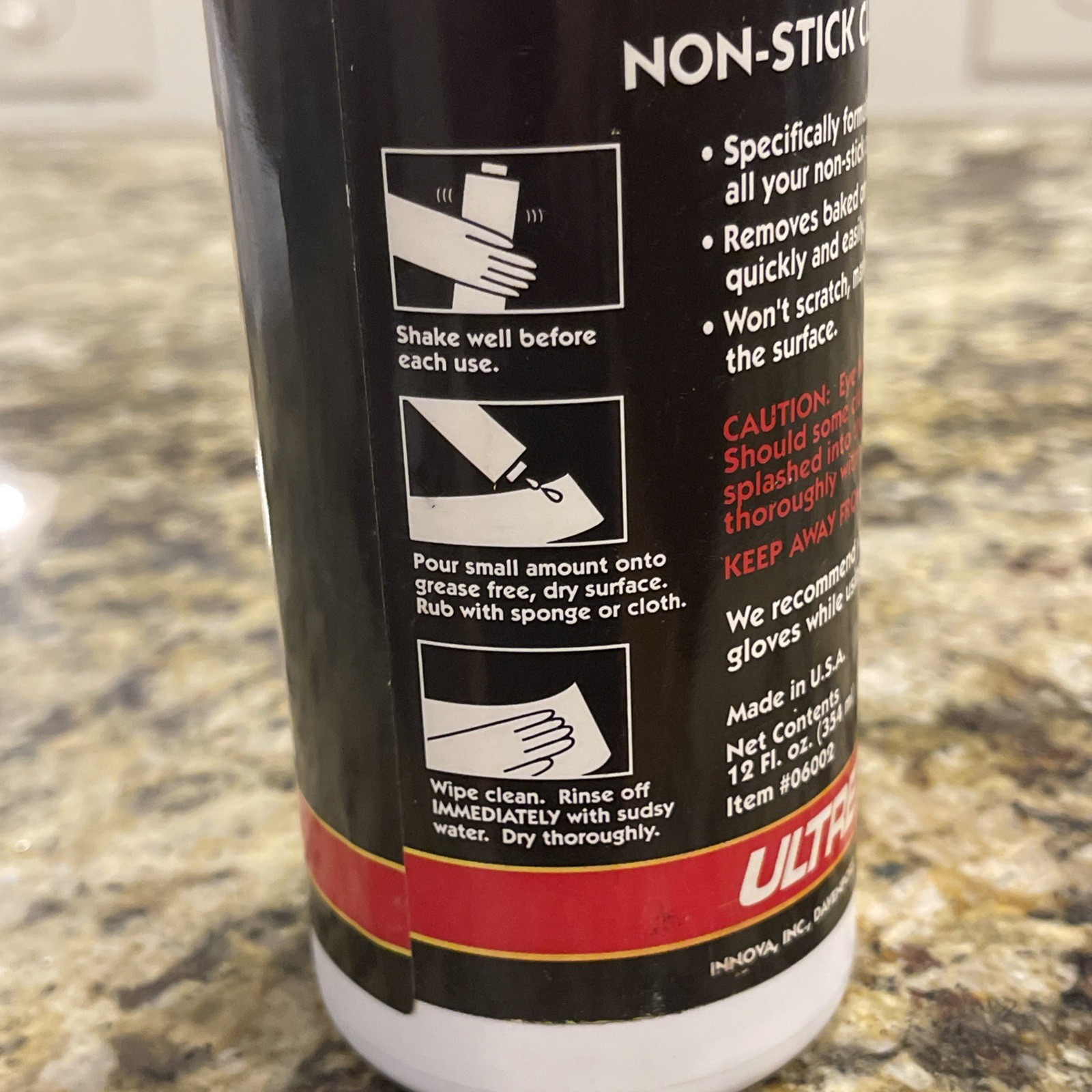 Professional Non-stick Cookware Cleaner Pan Pot #06002 Made In USA READ DESC!