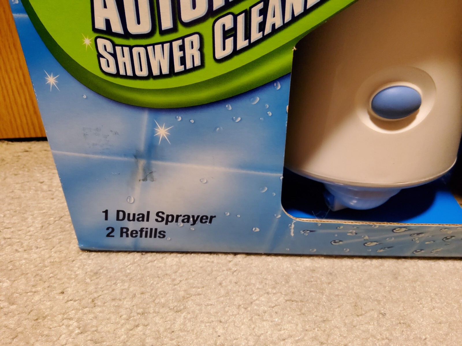 Scrubbing Bubbles Dual Sprayer Automatic Shower Cleaner w/ 2 Bottles New Sealed