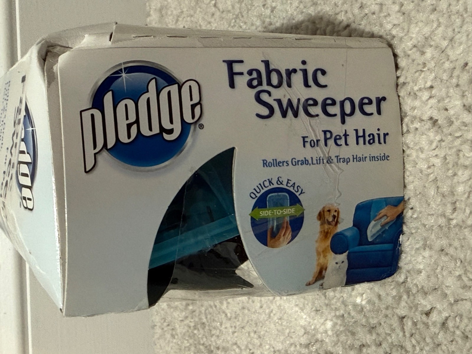 Pledge New Fabric for Pet Hair 1 Multi Use Disposable Sweeper