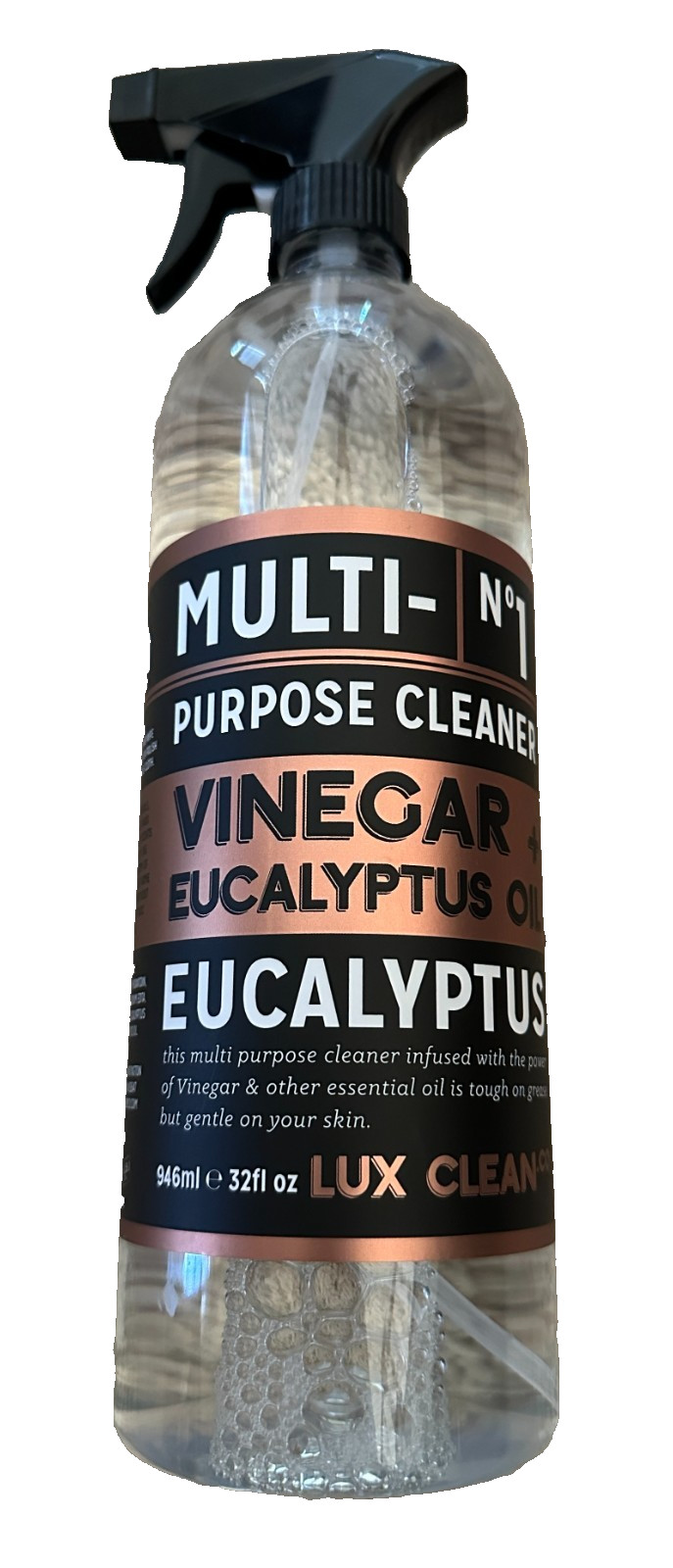 New Lux Clean Home & Body Company Eucalyptus Multi-Purpose Cleaning Spray 32 oz