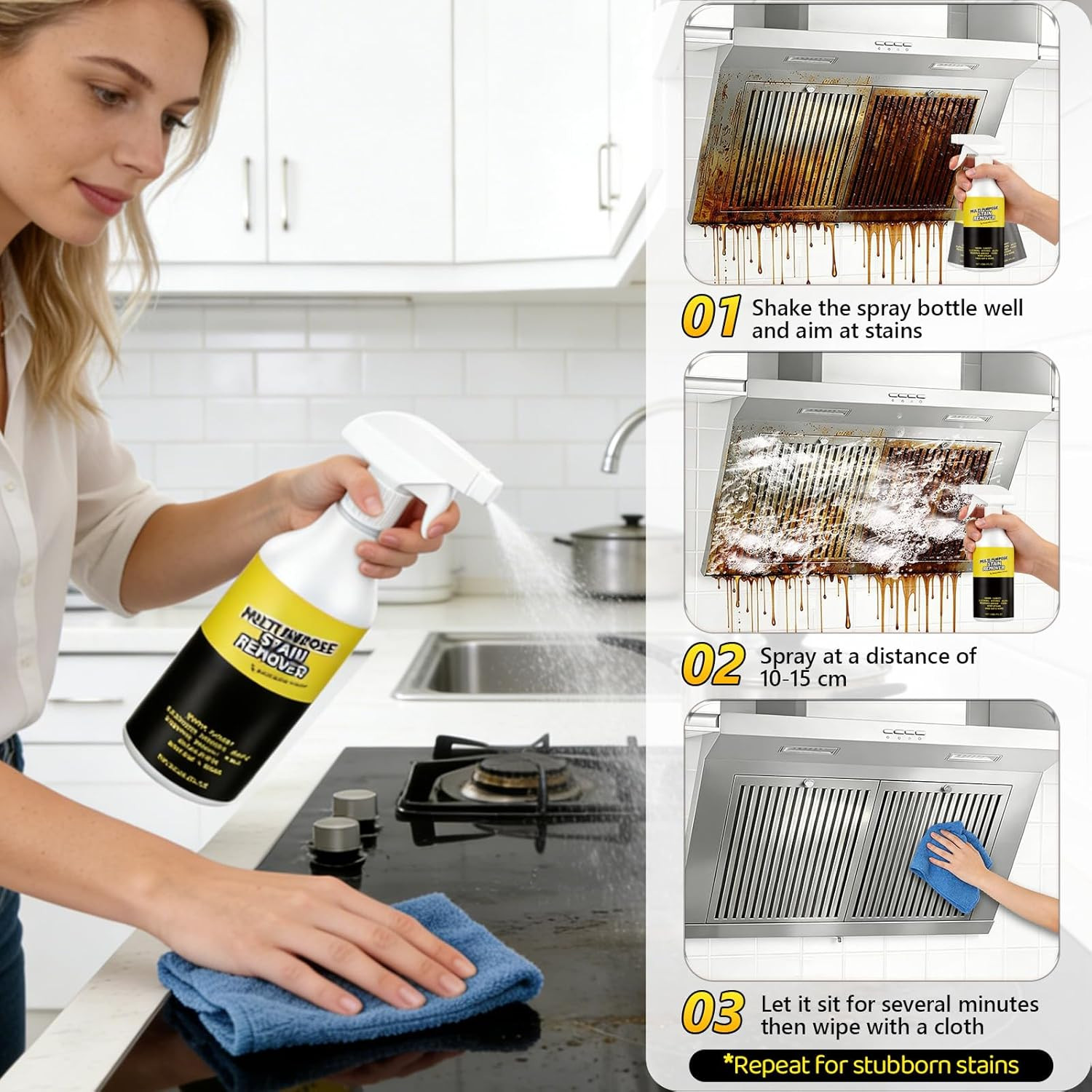 2PCS Alien Multi-Purpose Stain Remover, All Purpose & Stain Remover for Kitchen,