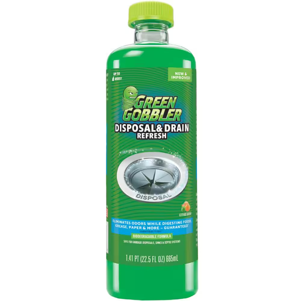 22.5 Oz. Garbage Disposal and Drain Odor Eliminator and Enzymatic Drain Cleaner