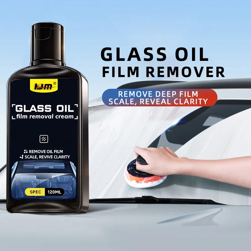 120ML Car Glass Oil Film Remover Water Stain Cleaner Windshield Cleaner