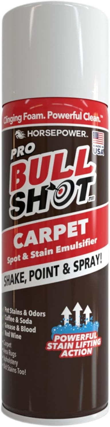 Horsepower Bull Shot Carpet Stain Remover, AS-SEEN-ON-TV,