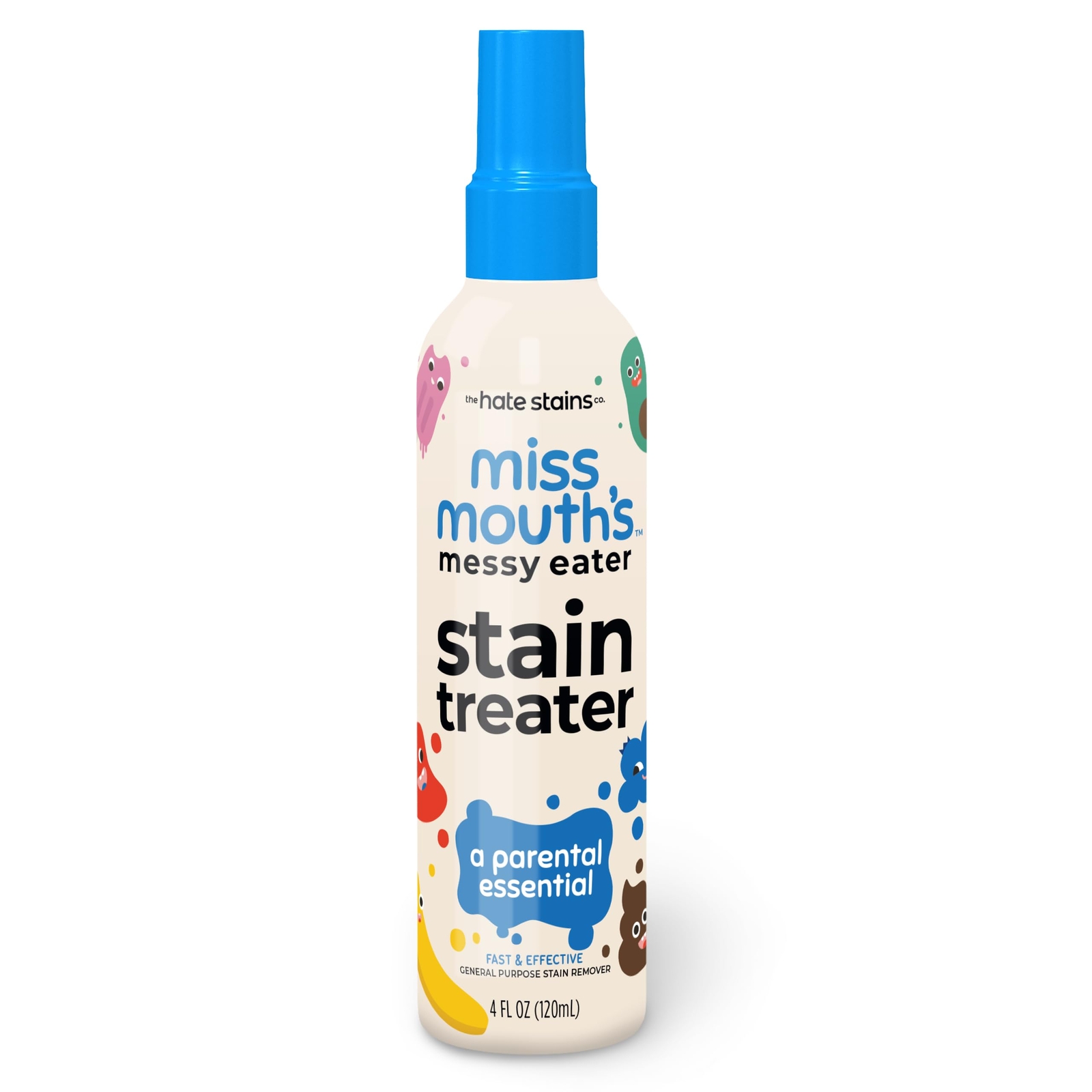 Miss Mouth’s Messy Eater Stain Treater Spray – 4oz Stain Remover – Newborn & …