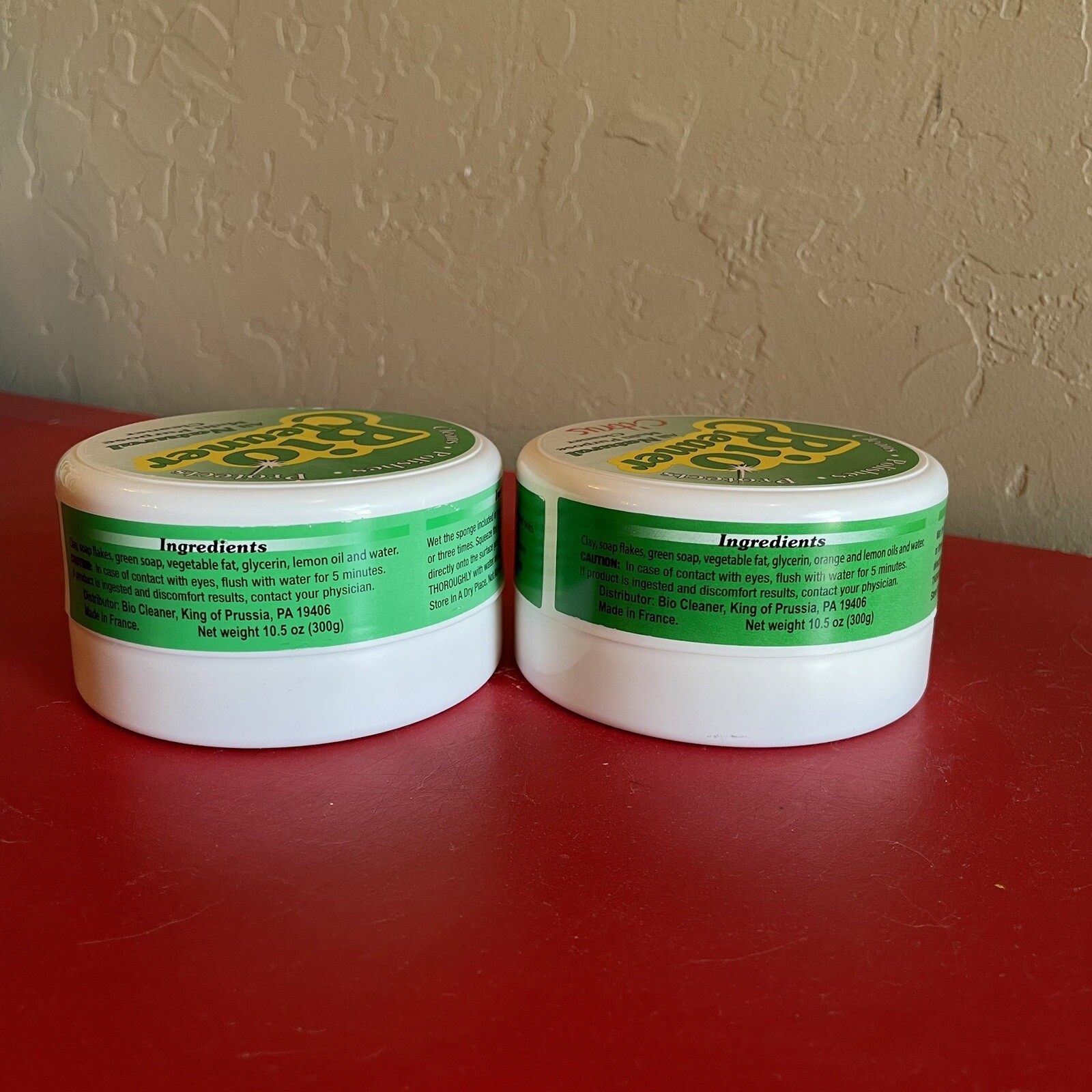 Bio Cleaner Natural And Citrus 10.5 Oz. Multi Purpose Clay Cleaner 2 Pack NEW