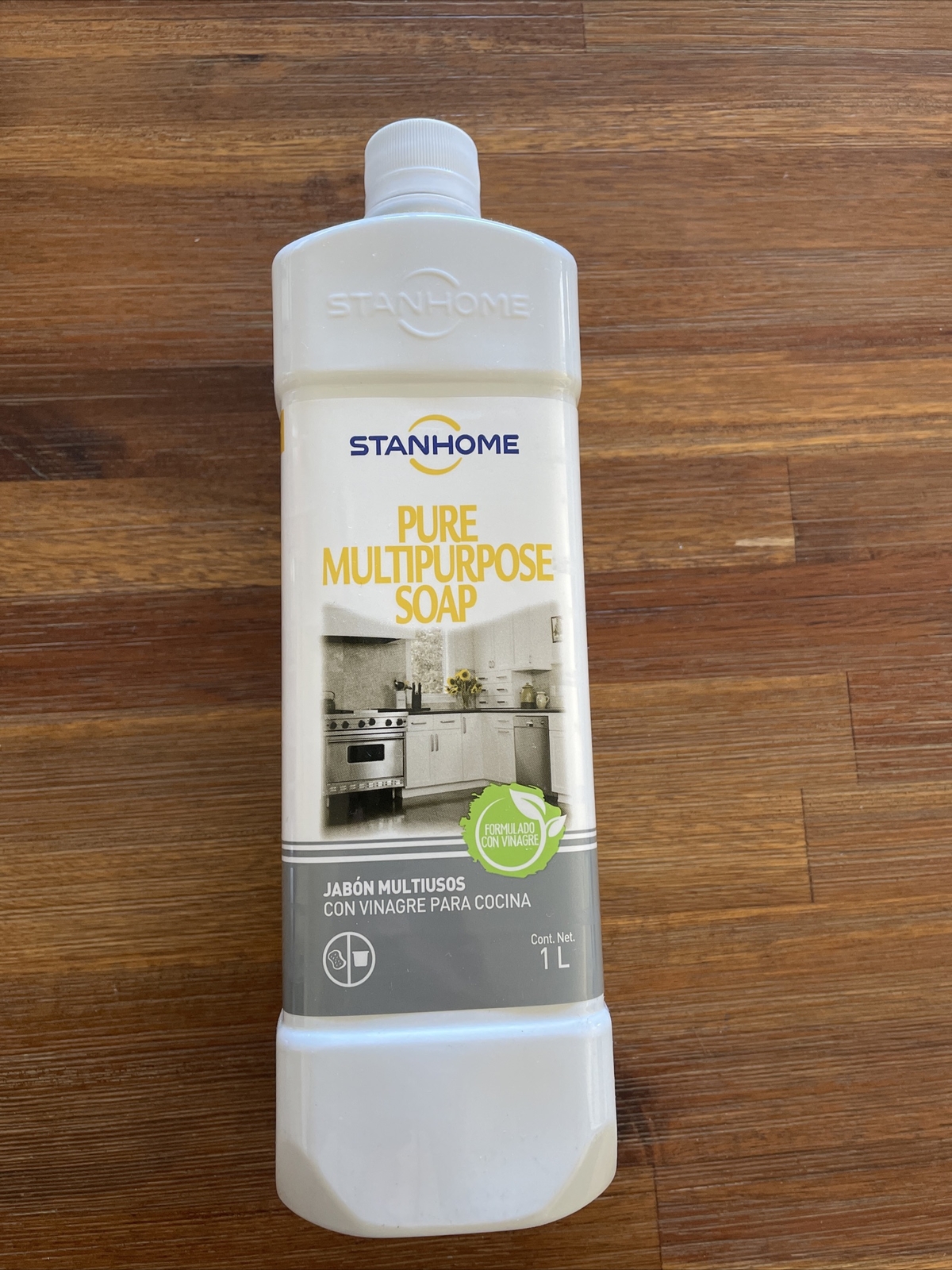 STANHOME PURE MULTIPURPOSE SOAP VINEGAR JABON MULTIUSOS CON VINAGRE P COCINA