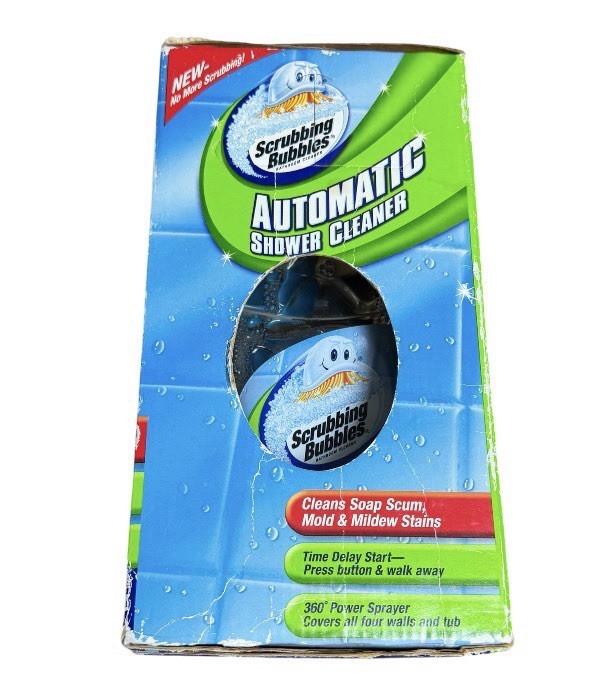 Scrubbing Bubbles Automatic Shower Cleaner Starter Kit 2 Refills 34oz Sealed