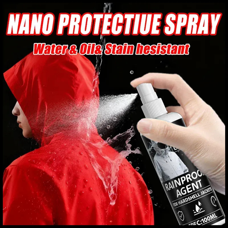 Rainproof Nano Spray for Clothing – 100ML Water, Oil & Stain Resistant…