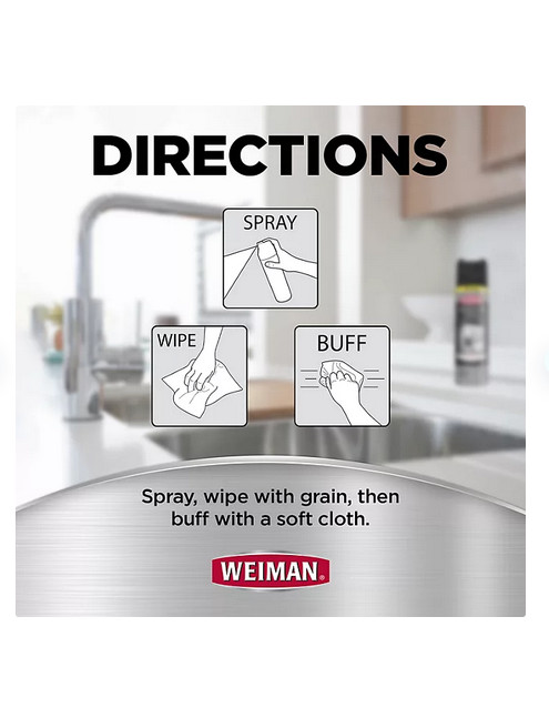 Weiman Stainless Steel Cleaner & Polish (17oz.,3pk.)free shipping