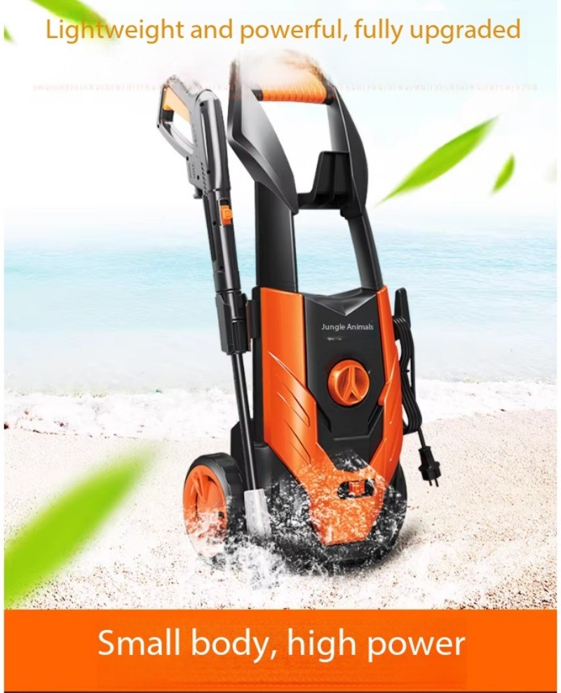 High-Pressure Car Wash Machine for Home Use 220V Fully Automatic Brush Car Washe