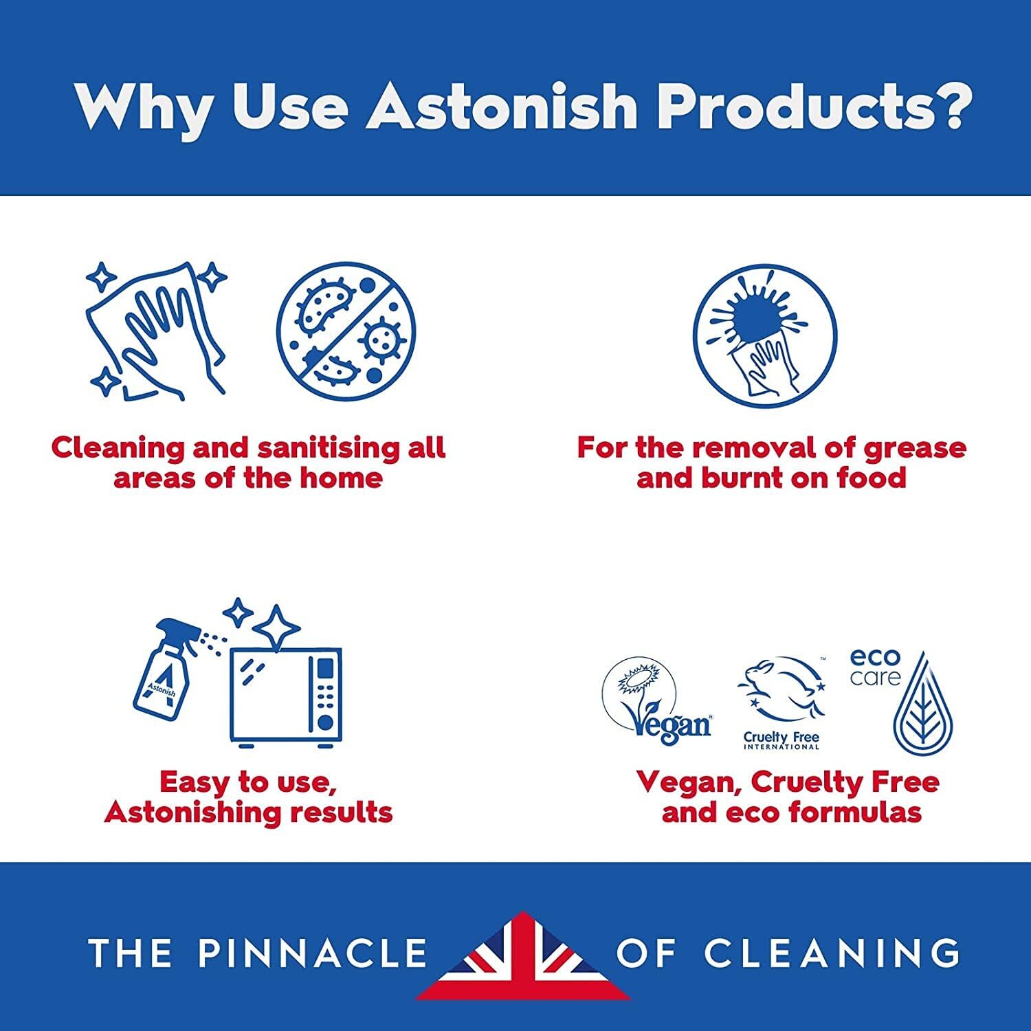 Astonish Clean Revive Stain Remover for Tea Coffee Cups 12.35oz Eco Friendly