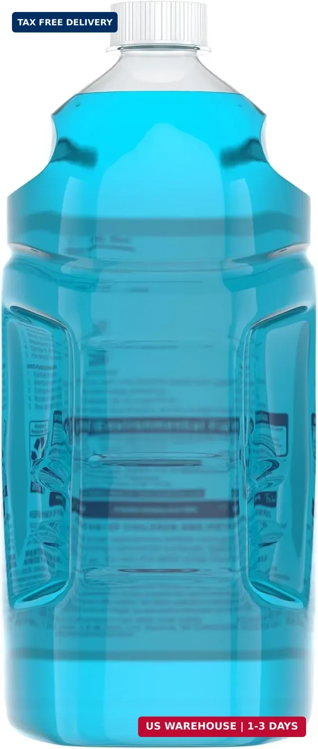 Windex Refill Glass and Window Cleaner Bottle, Bottle Made from 100% Recycled Pl