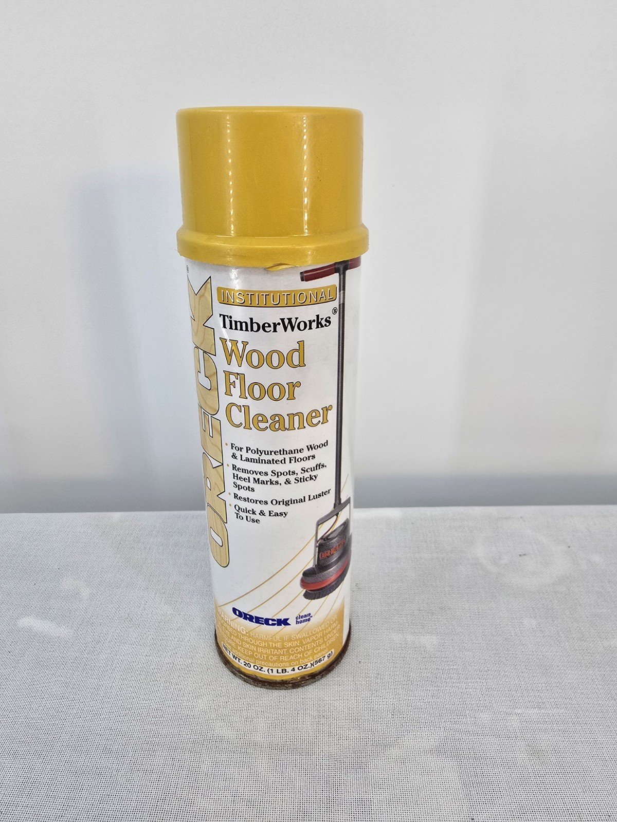 Oreck TimberWorks Wood Floor Cleaner Spray 20oz Aerosol