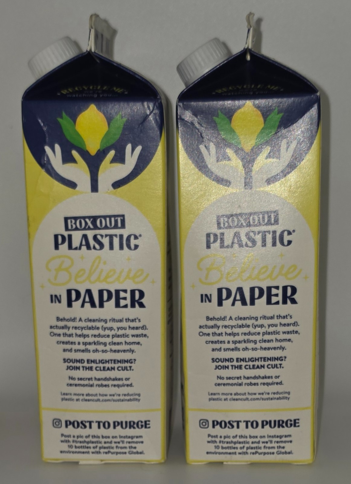 2-Pack Dish Soap Liquid Refill 32 fl oz Plant Based Cleaning Power Pack