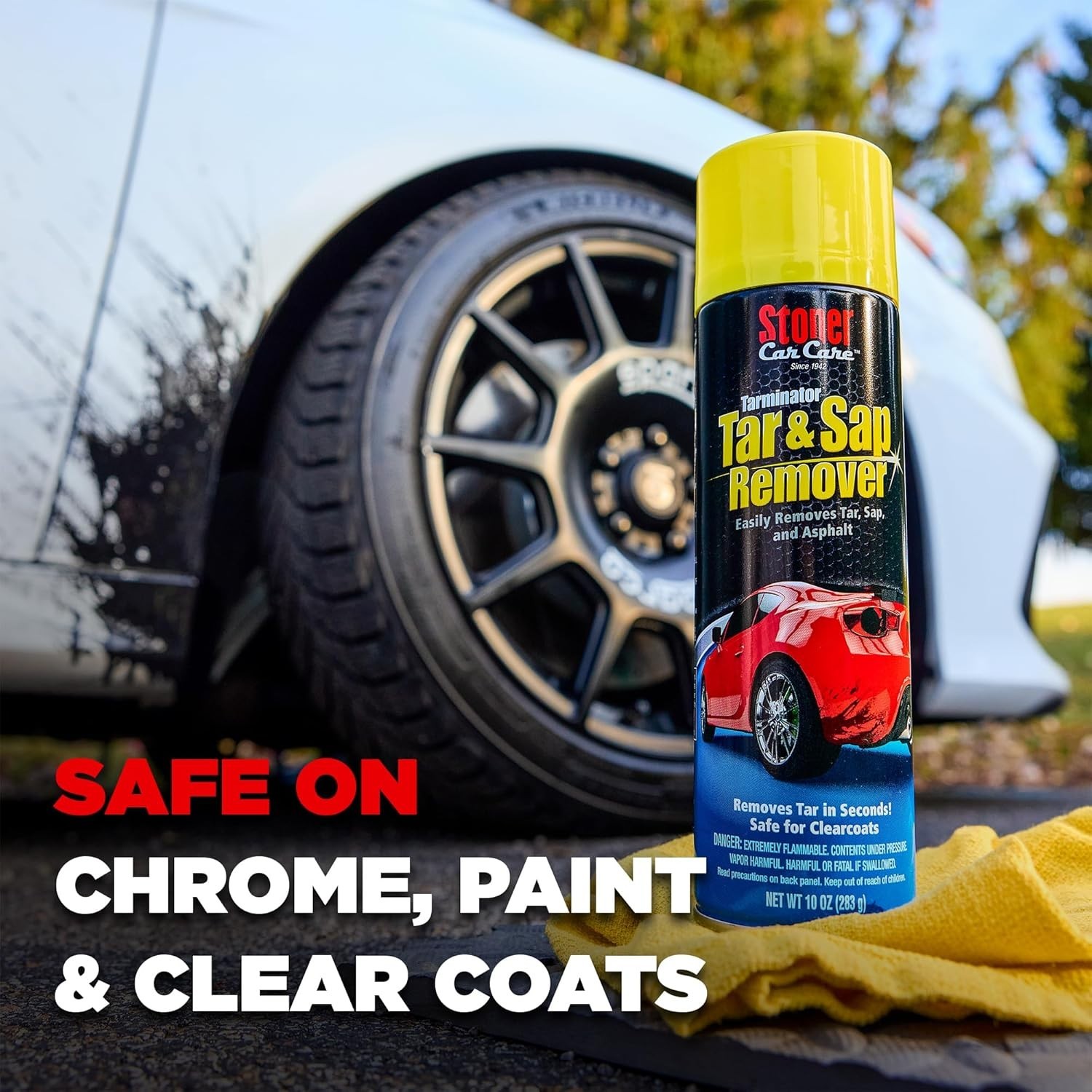 91154 Tarminator Tar, Sap, and Asphalt Remover – Fast Acting Tar and Sap Remover