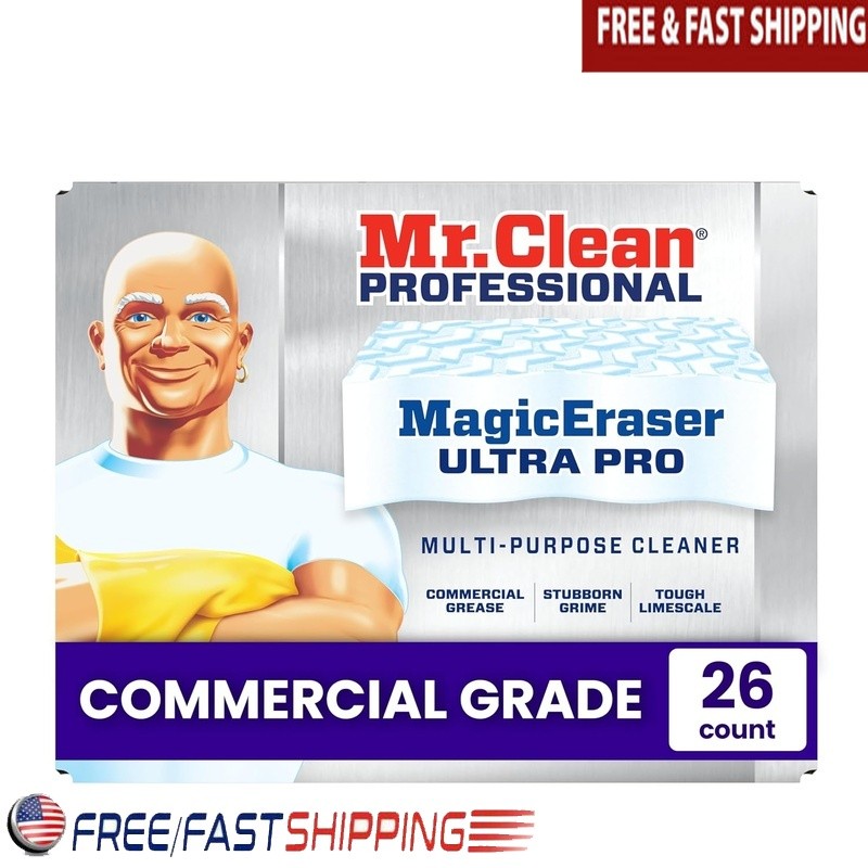 Magic Eraser Ultra Pro Multipurpose Wipes Tough Stain Remover Safe on Surfaces