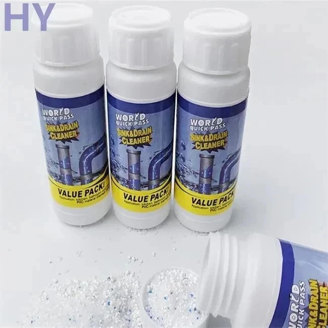 Fast Drain Remover Hot Sink Pipe Dredge Quick Foaming Cleaner 3.9 oz/ 110 g