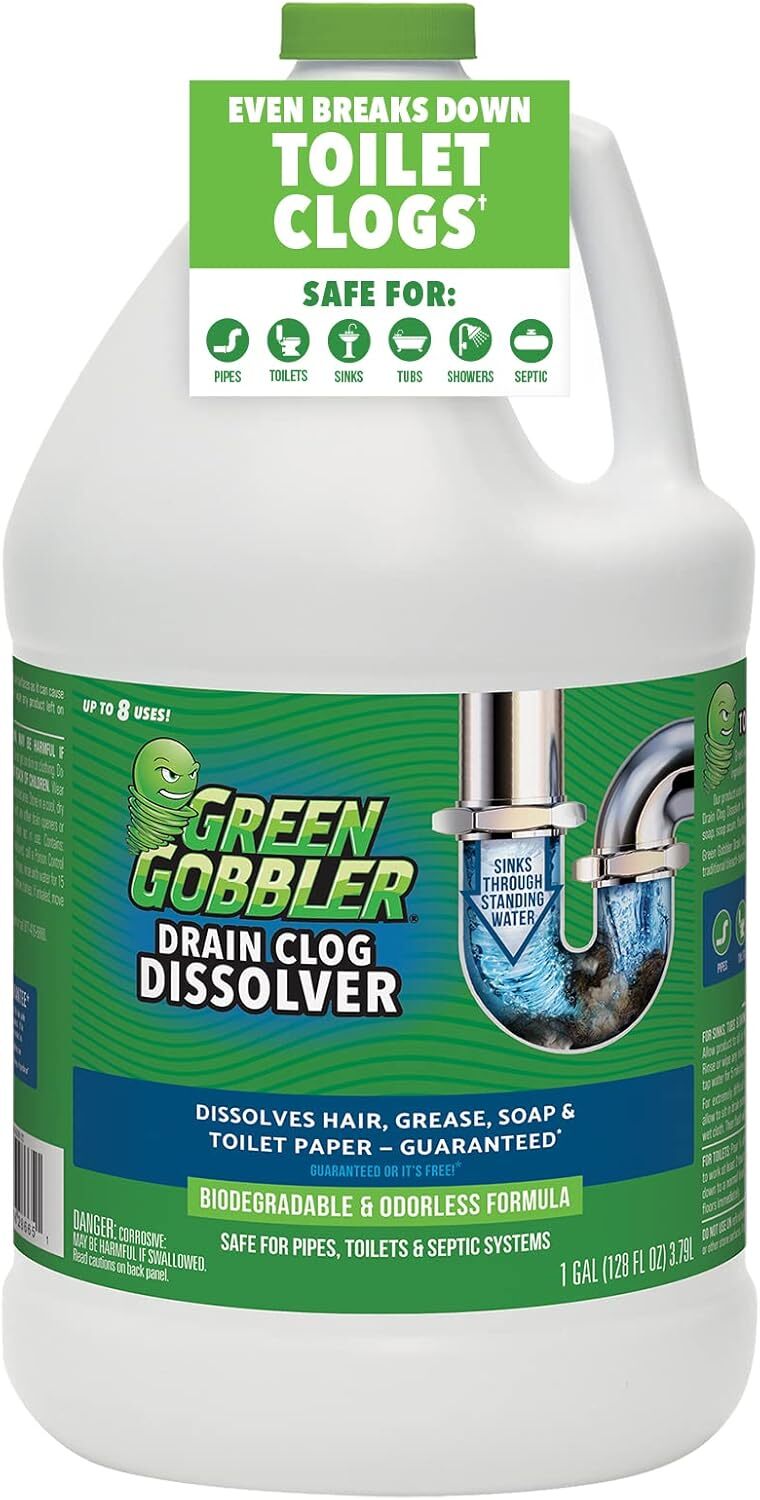 Drain Clog Dissolver, Drain Opener-Cleaner ,Toilet Clog Remover, 31 Oz