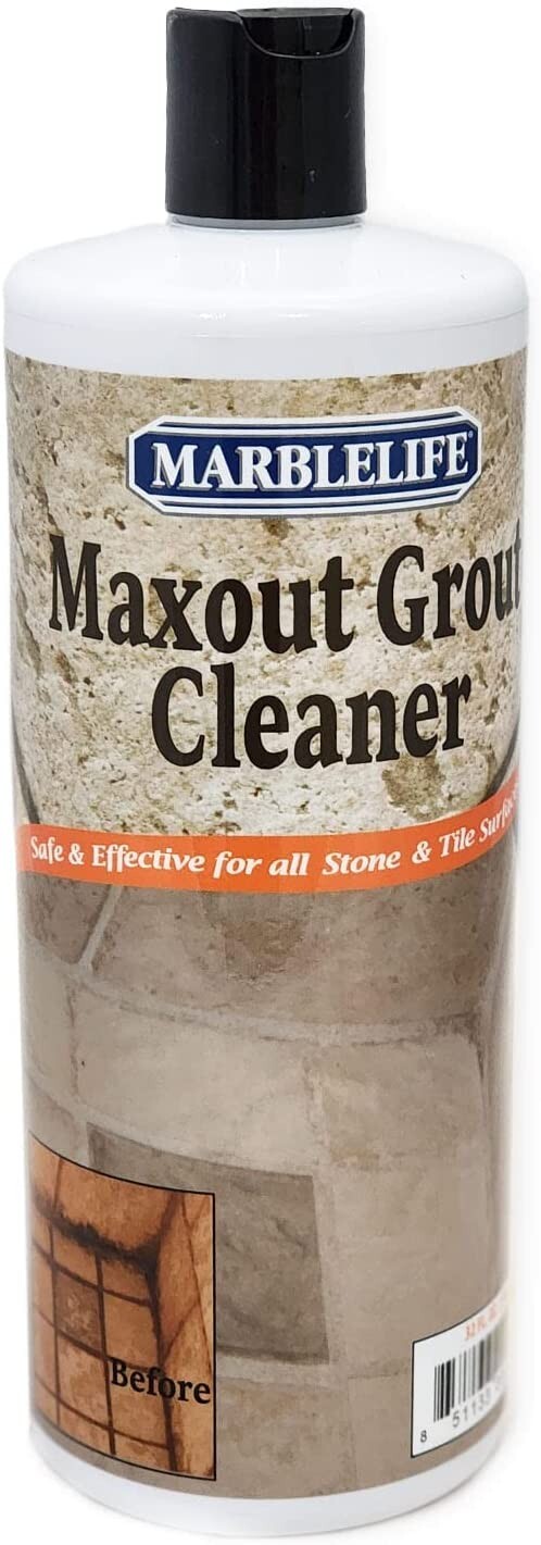 MARBLELIFE Maxout Deep Grout Cleaner- Powerful Grout Stain Remover, 32oz