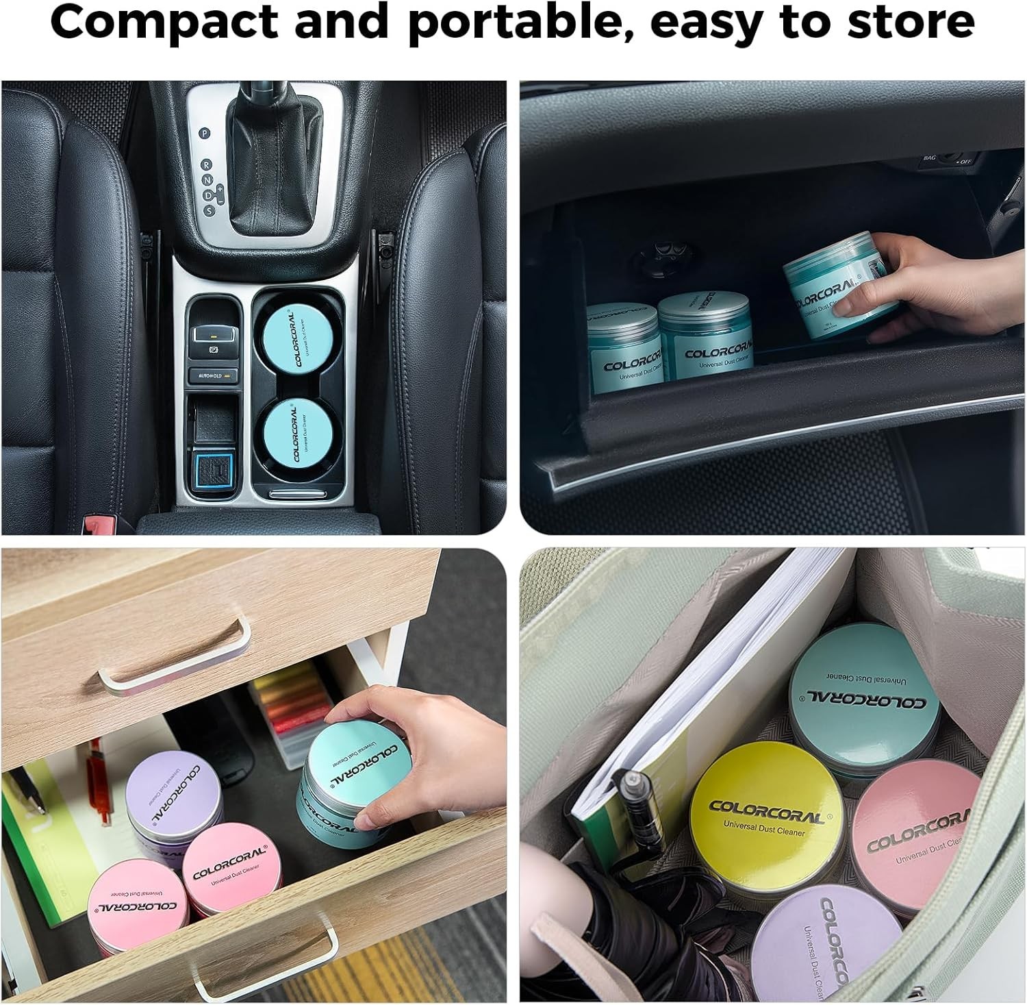 Car Cleaning Gel Universal Gel for Car Vent Cleaner Cleaning Putty Auto Detai…