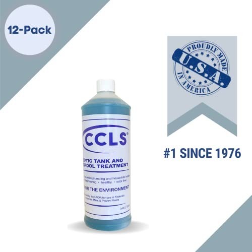 Cesspool Septic Tank Treatment 12 Quart Enzyme Producing Bacteria Digest Solids