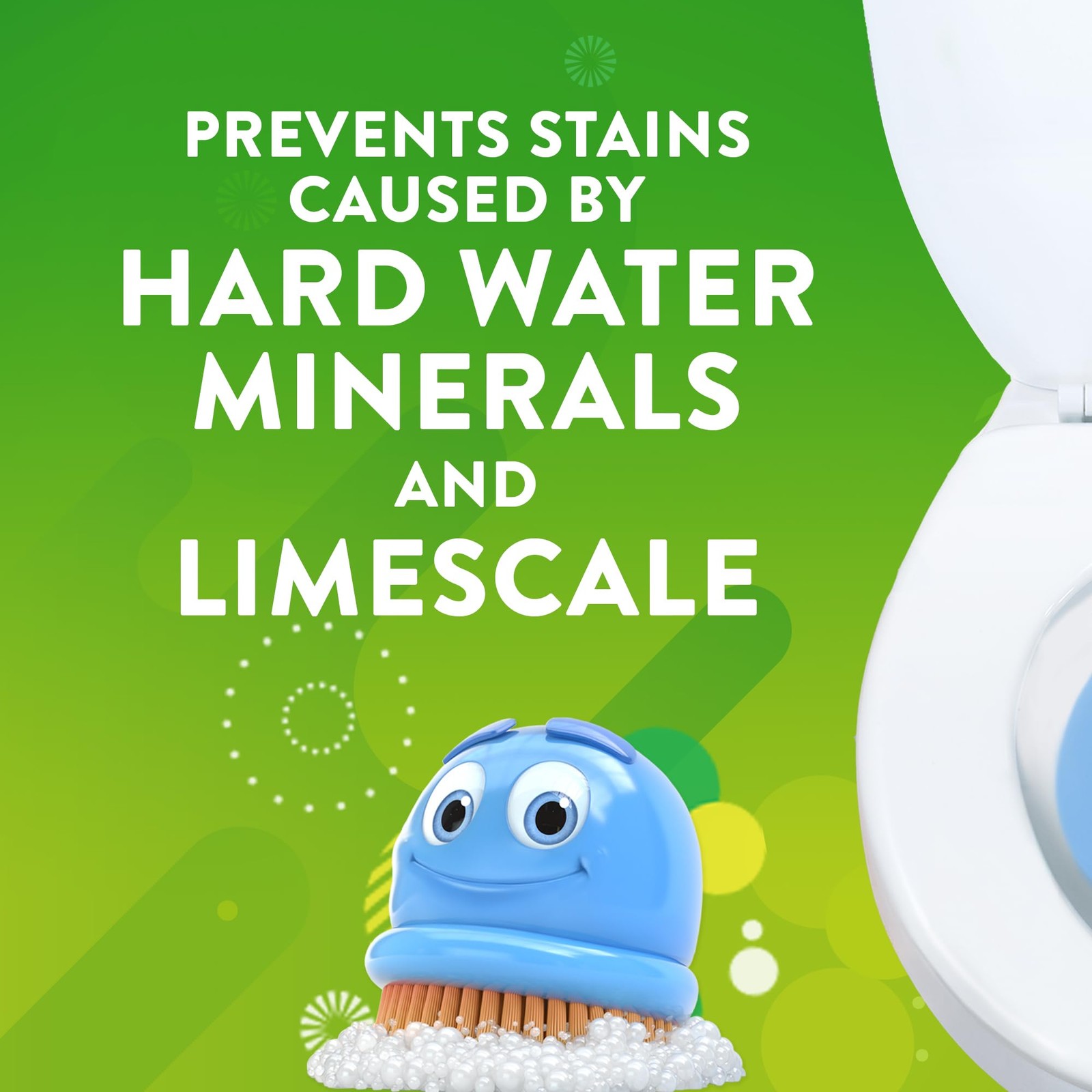 Scrubbing Bubbles Continuous Clean Toilet Drop-Ins, 5 Count (Pack of 1), Blue