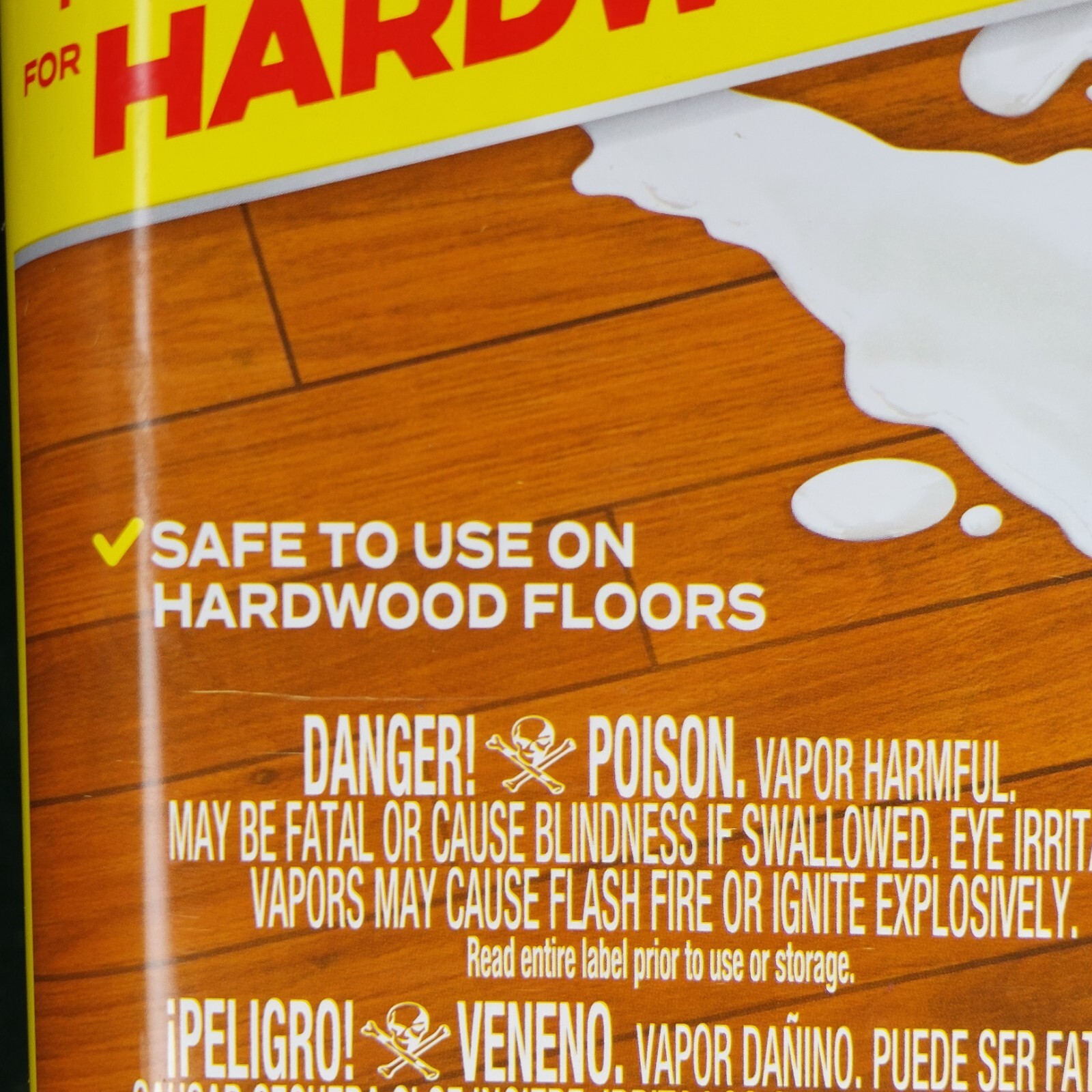 Goof Off Paint Splatter Remover for Hardwoods 12oz cans (QTY 4 pack)
