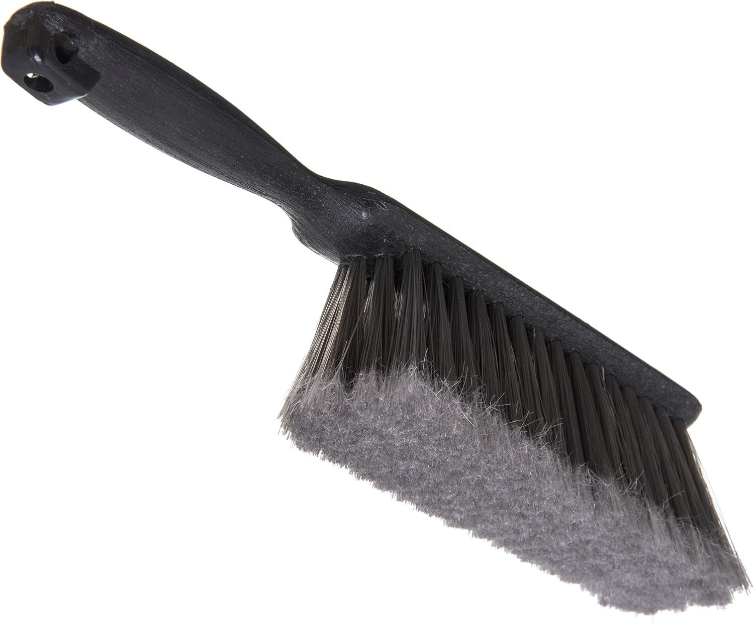 Flo-Pac Counter Brush, Bench Brush, Dustpan Brush with Flagged Bristles for Coun