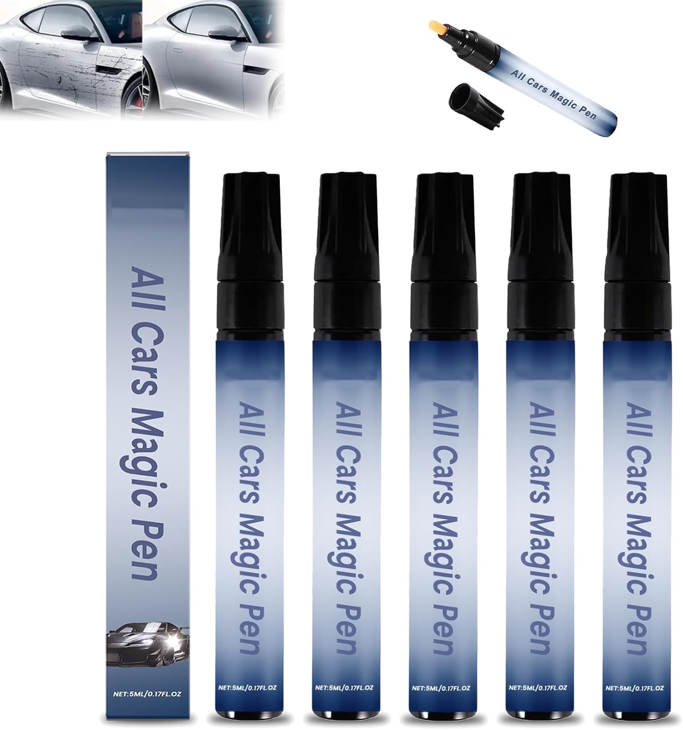 All Cars Magic Pen For Car Scratches,Car Scratch Repair Pen,Quick Fix Scratches