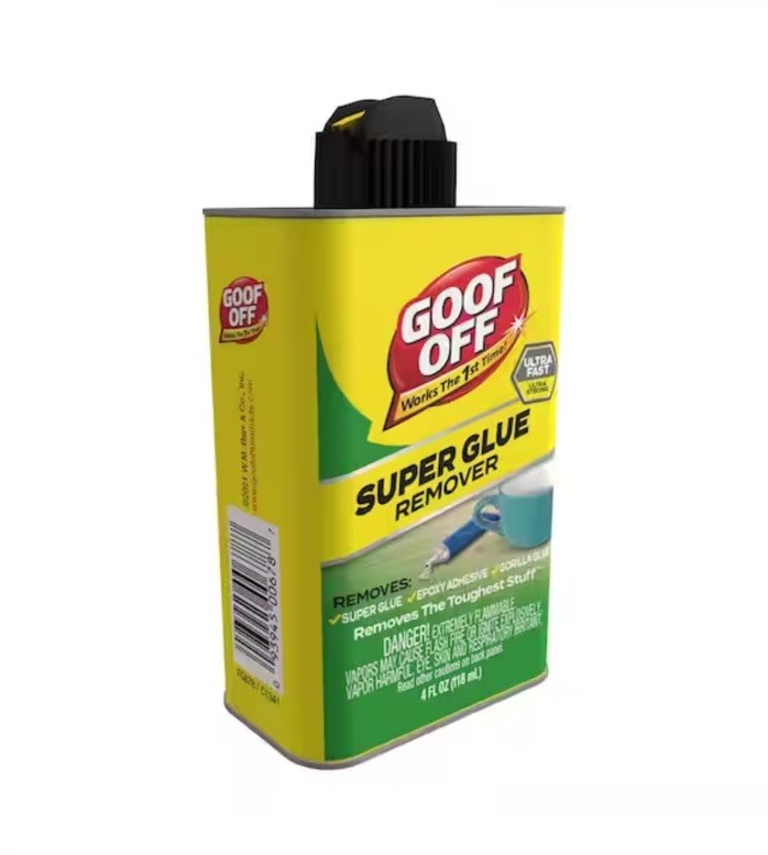 Goof Off SUPER GLUE REMOVER | ULTRA FAST | STRONG Removes Epoxy Adhesive Gorilla