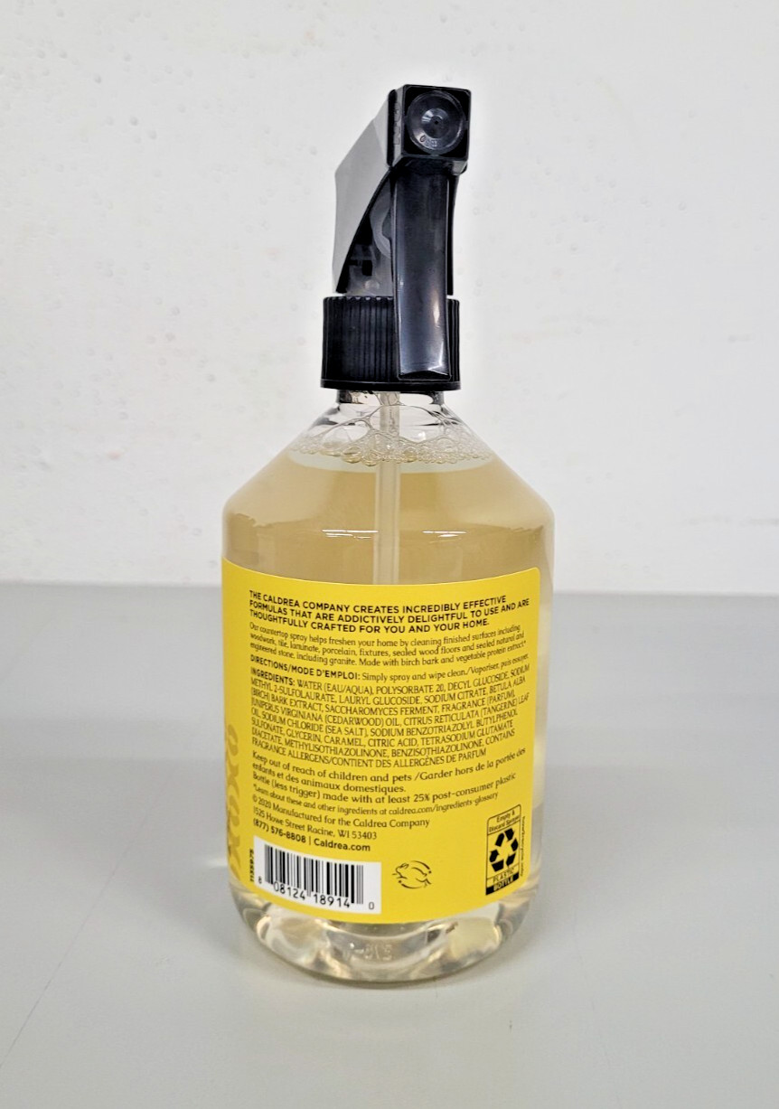 (6 Pack) Caldrea Multi-Surface Countertop Spray, SEA SALT NEROLI – DISCONTINUED
