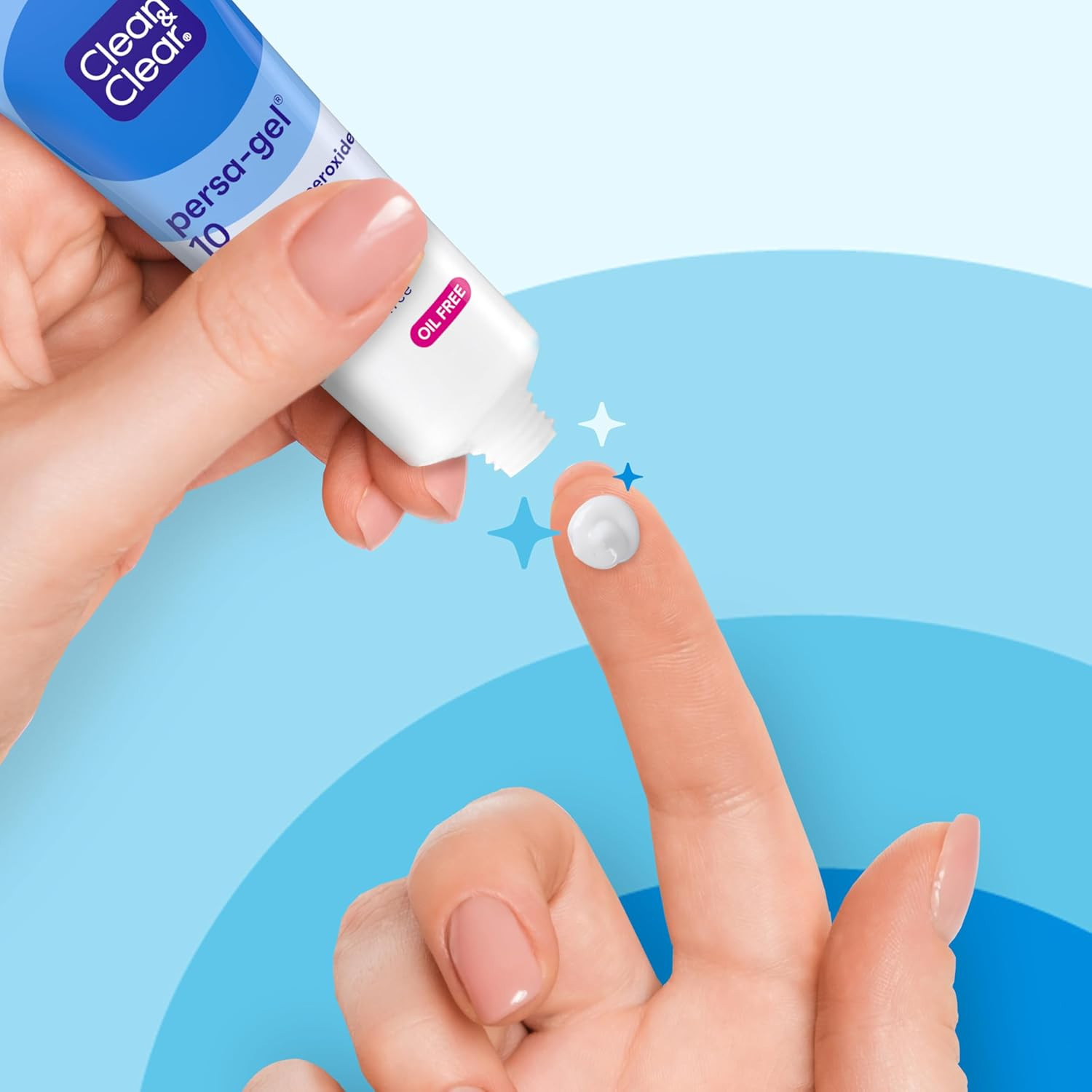 Clean & Clear Persa-Gel 10 Oil-Free Acne Spot Treatment with Maximum Strength 10