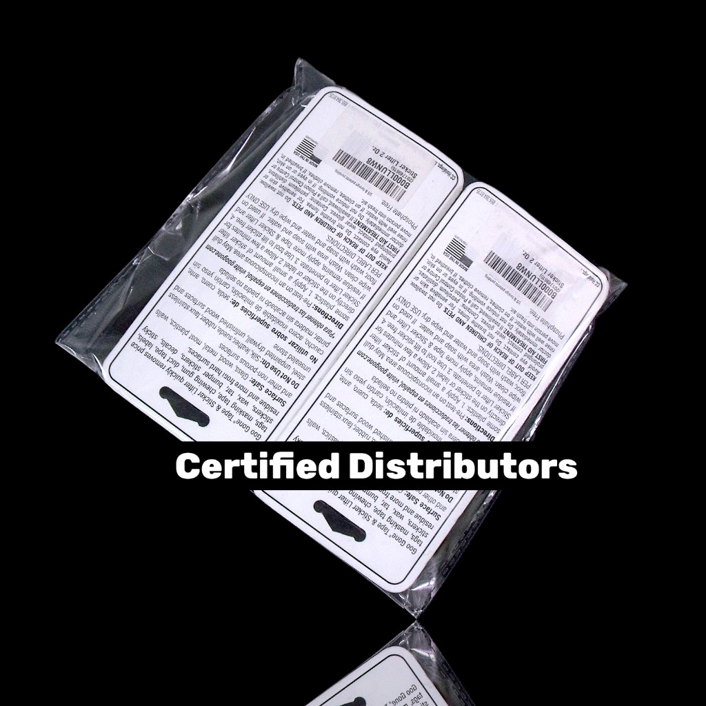 (4-Pack) Goo Gone Tape & Sticker Lifter, Gum Adhesive Remover, Surface Safe 2oz.